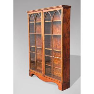 19th Century Country House Pine Display Bookcase