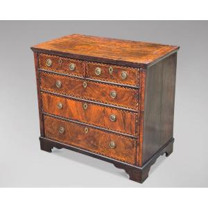 18th Century Walnut Chest Of Drawers