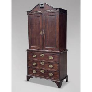 18ème Siècle, Armoire en Chêne, Époque George III