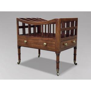 18th-century George III-period Mahogany Canterbury