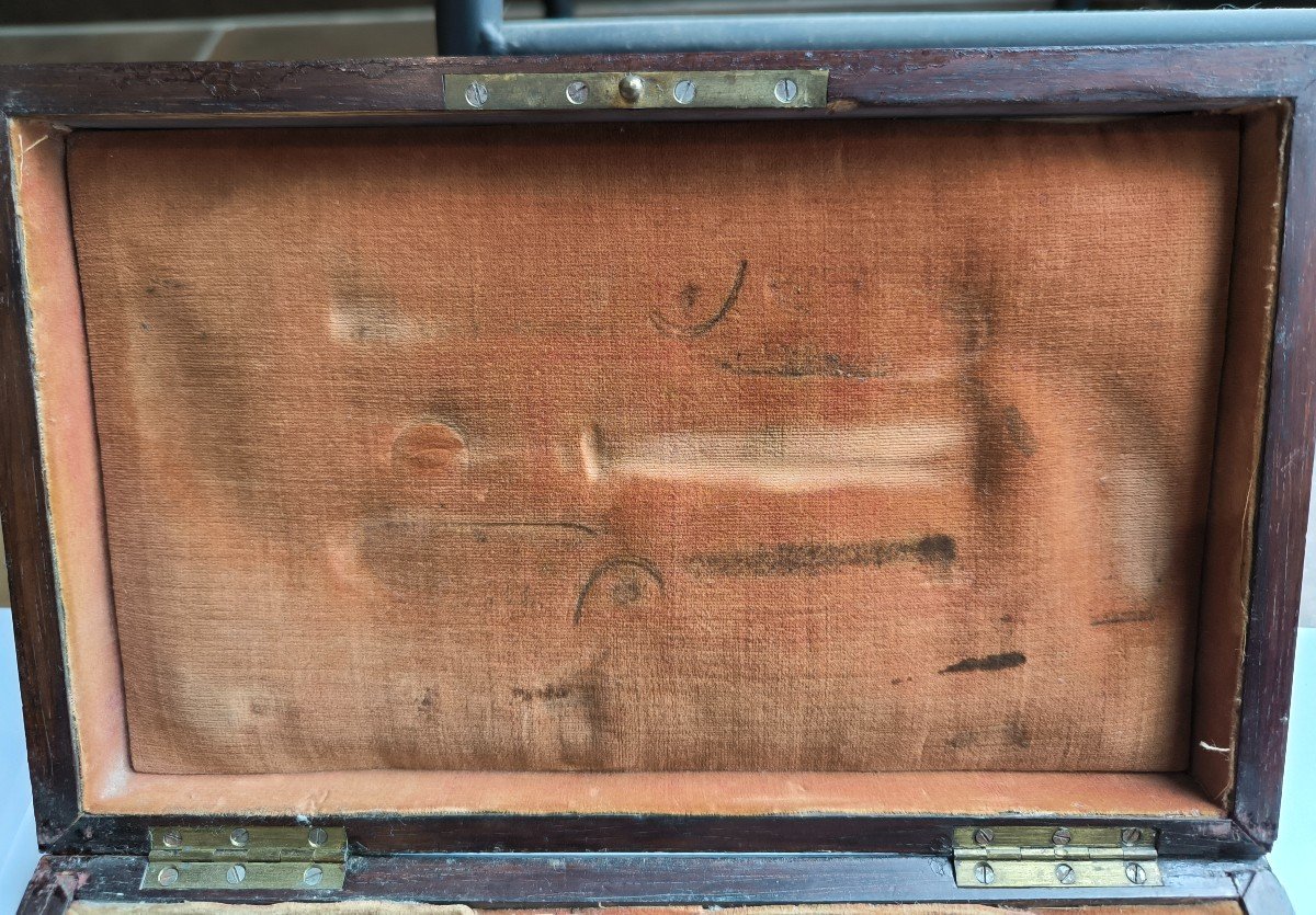 Pair Of Percussion Pistols In Its Box -photo-2