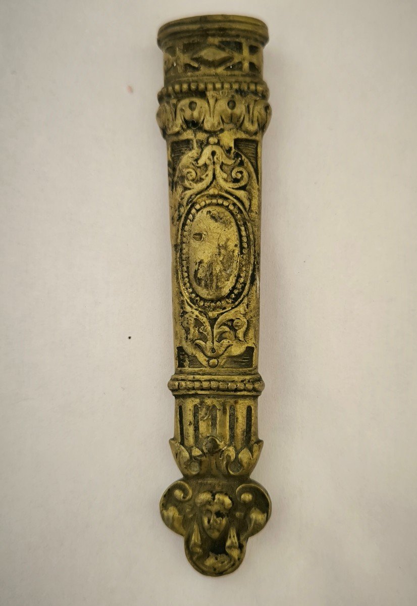 Sword Butteroll In Bronze Late 19th -photo-1