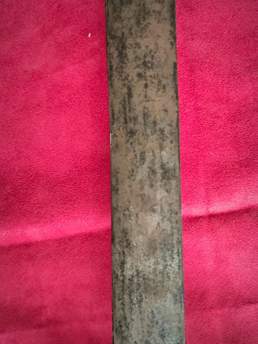 épée Broadsword écossaise Milieu 18ème Siècle -photo-1