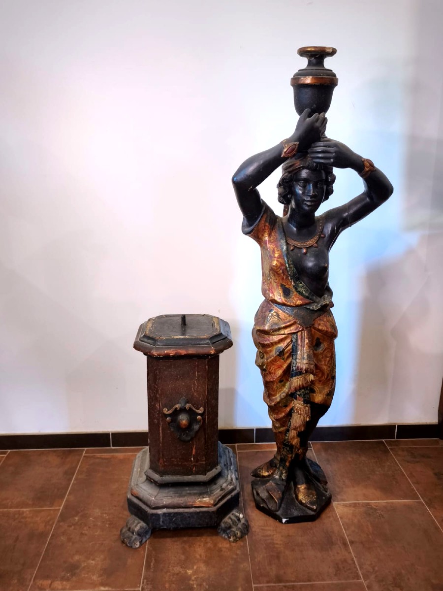 TORCHERE FIN XIXème-photo-2