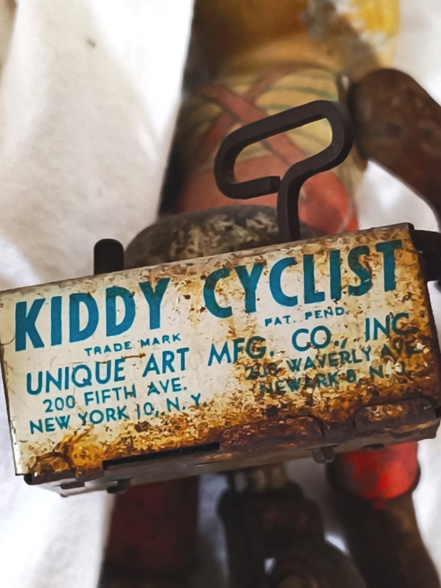 JOUET  ANCIEN  KIDDY CYCLIST-photo-3