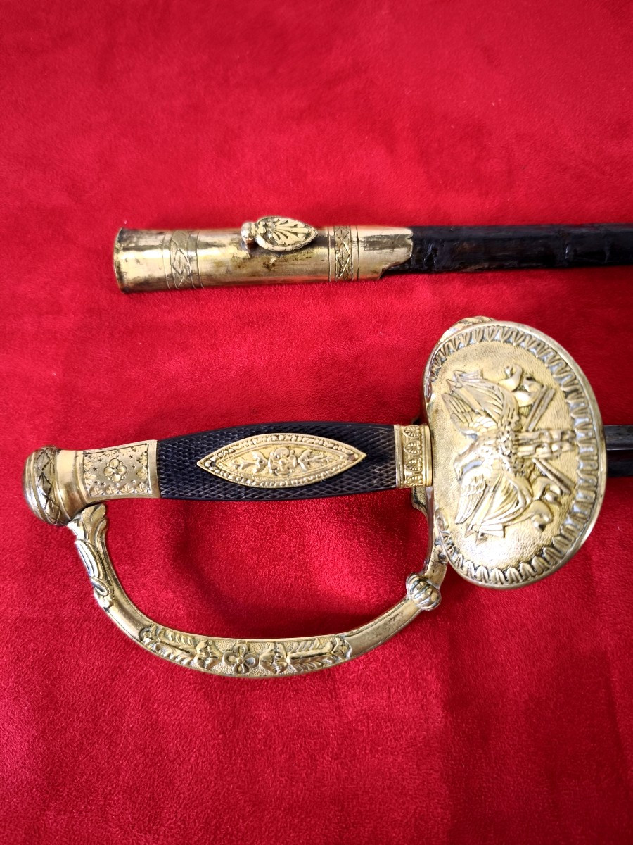 EPEE OFFICIER GENERAL 1er EMPIRE-photo-2