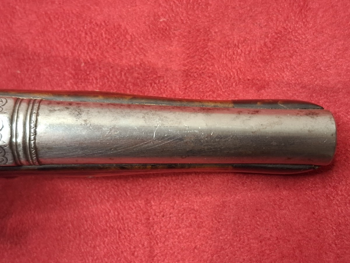 PISTOLET A SILEX  ITALIEN XVIII-photo-7