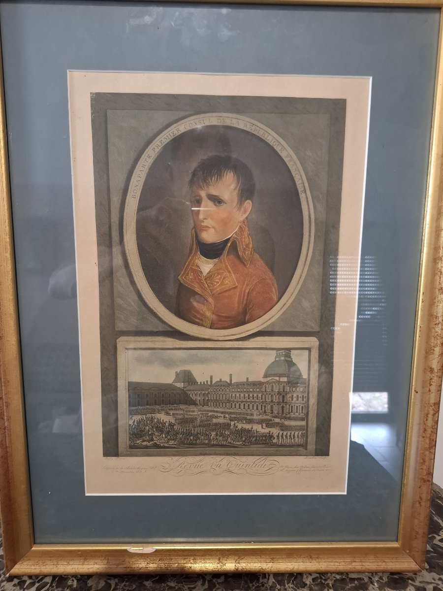 GRAVURE DE NAPOLEON XIX ème