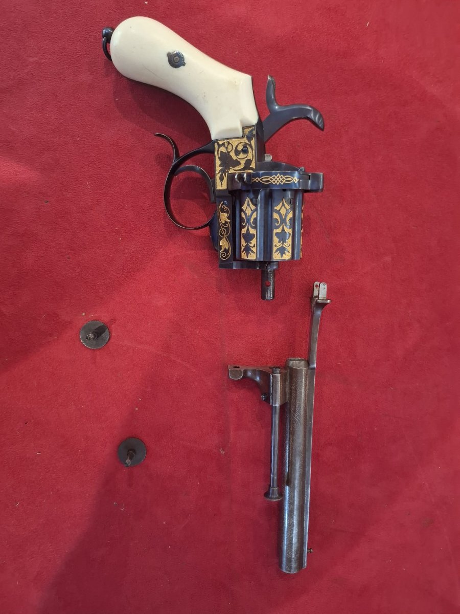 PISTOLET A BROCHE ITALIEN XIX ème-photo-1