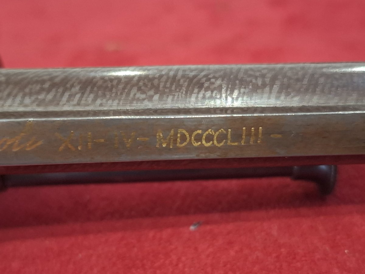 PISTOLET A BROCHE ITALIEN XIX ème-photo-5