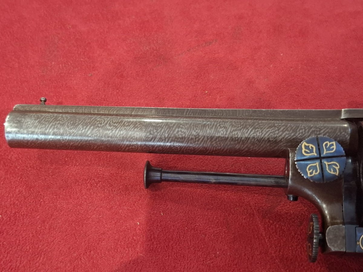 PISTOLET A BROCHE ITALIEN XIX ème-photo-7