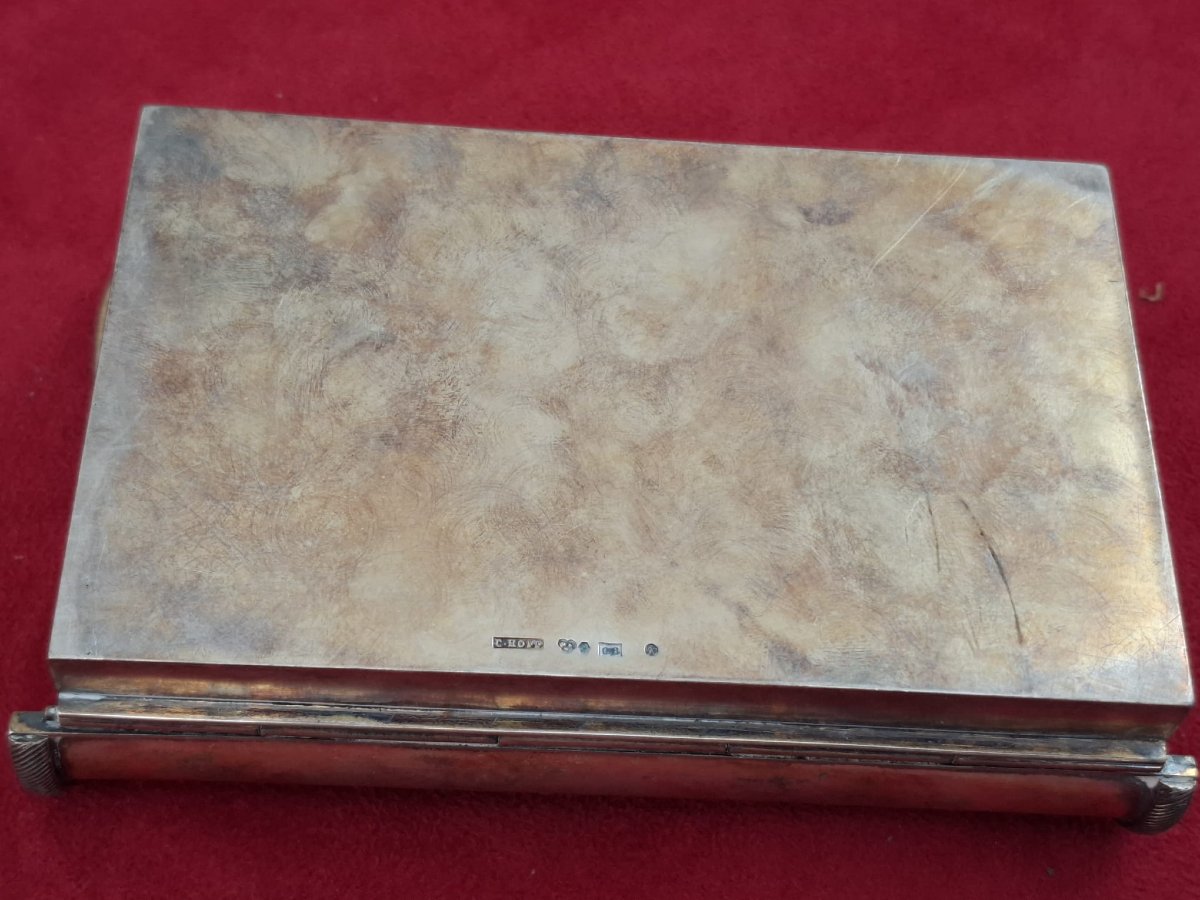20th-century Solid Silver Box Set-photo-3