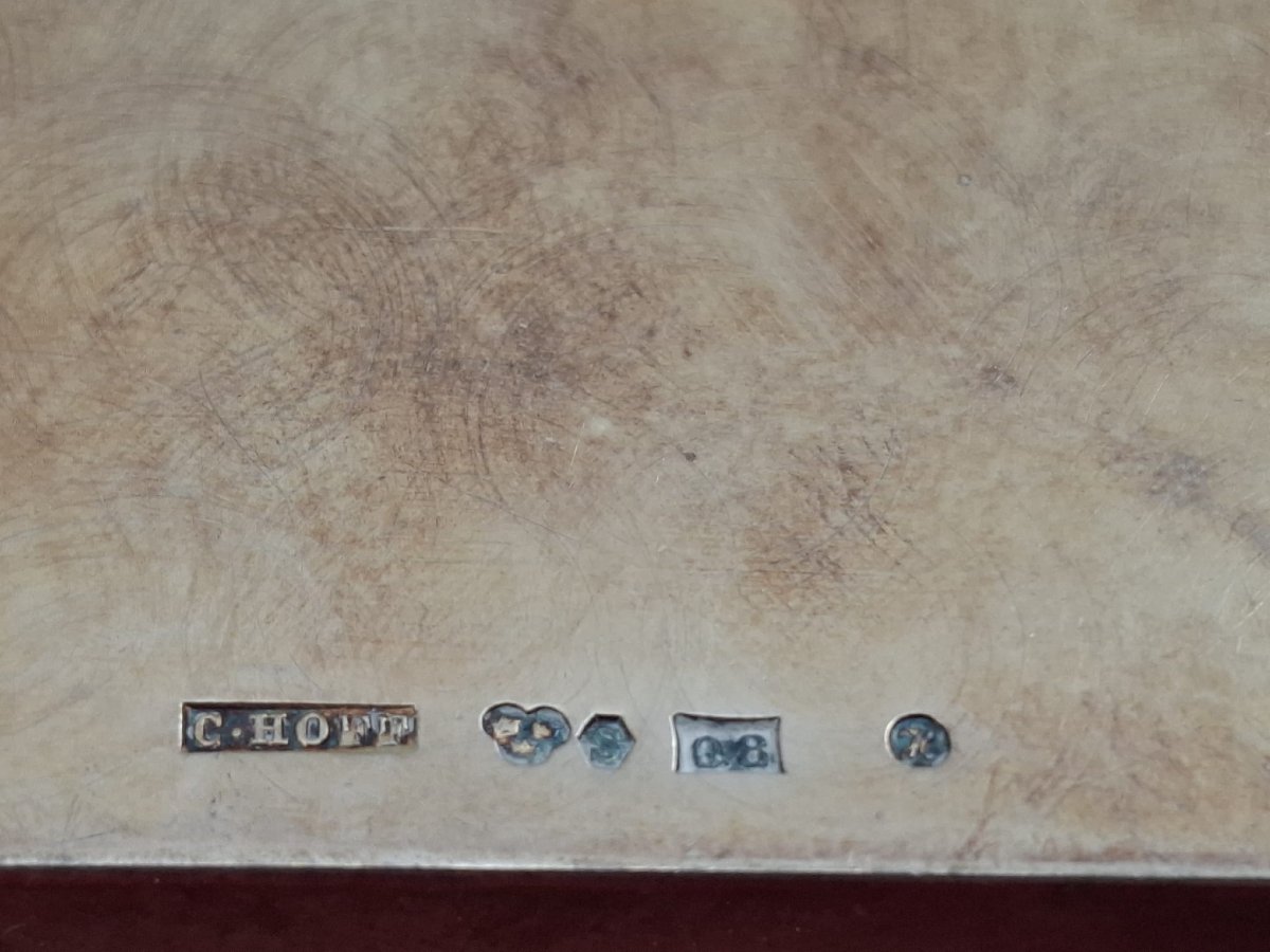 20th-century Solid Silver Box Set-photo-4