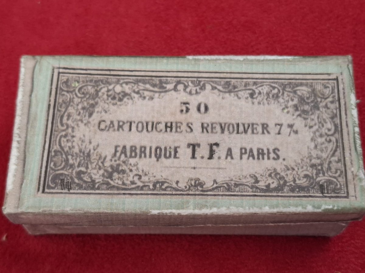 COFFRET PISTOLET A BROCHE XIXème-photo-4