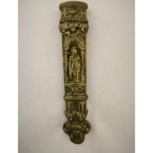 Sword Butteroll In Bronze Late 19th 