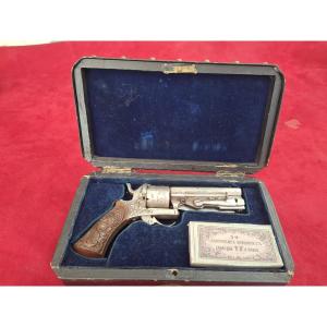 COFFRET PISTOLET A BROCHE XIXème