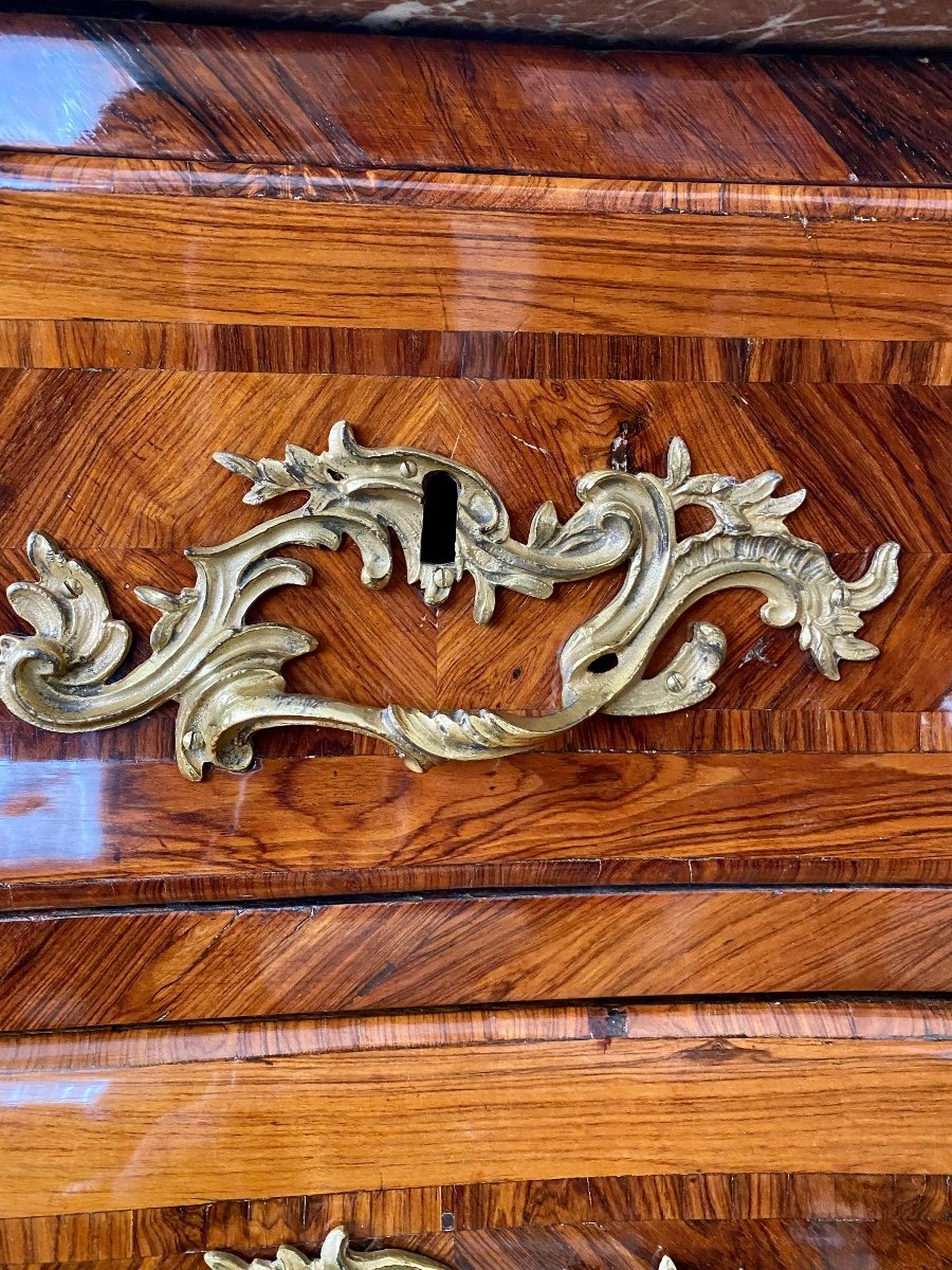 Commode Tombeau d'époque Louis XV-photo-3