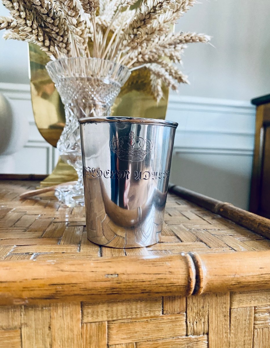 Proantic Timbale En Argent Massif, Berlin