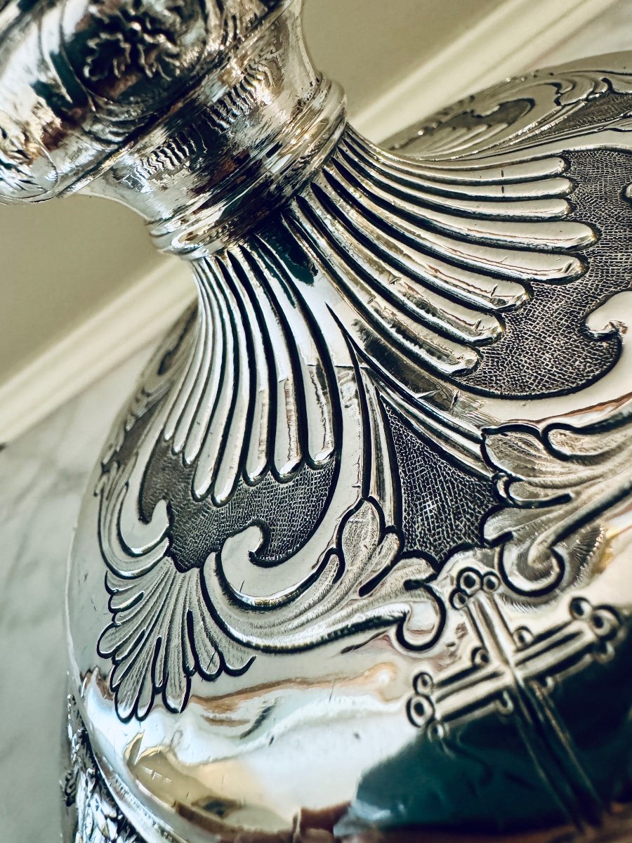 Chalice In Sterling Silver, Bordeaux 1739 - 1741-photo-4