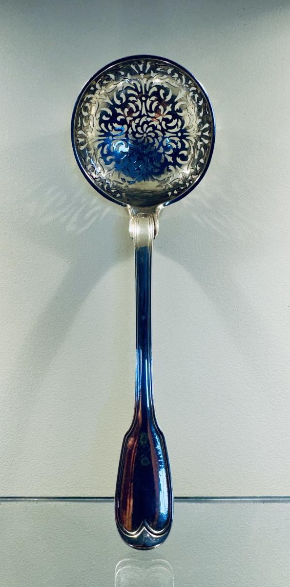 Solid Silver Sprinkling Spoon, Paris 1784