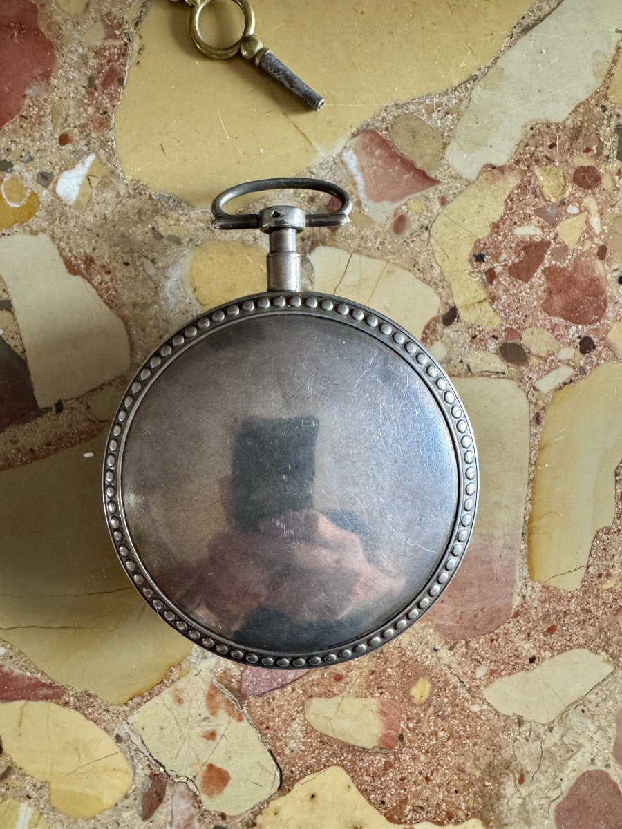 Large Silver Pocket Watch-photo-2