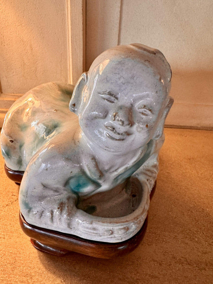 Appui-tête chinois ancien-photo-2