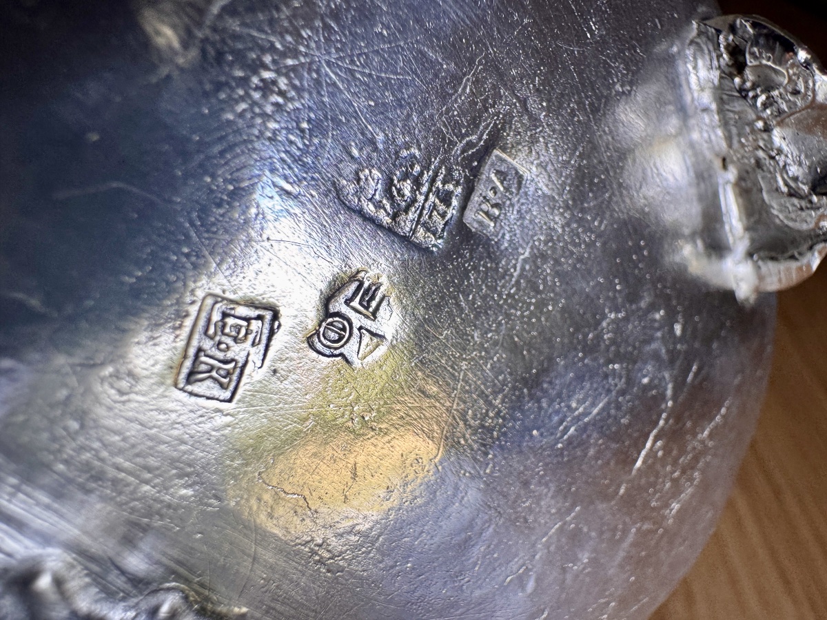 Coffret russe en argent massif-photo-1