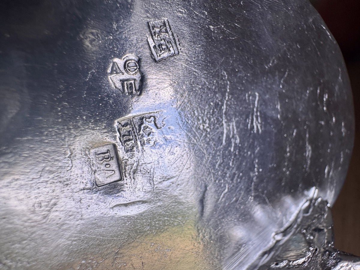 Coffret russe en argent massif-photo-2