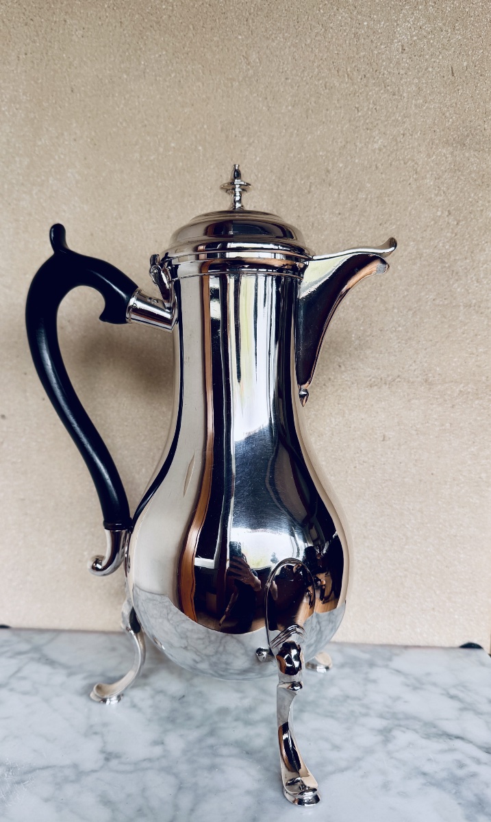 Cafetière XVIIIe en argent massif, Lausanne 1780