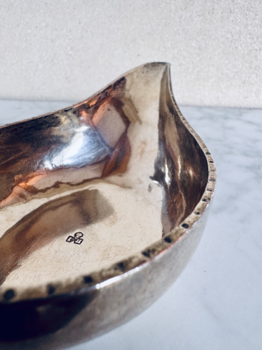 Stunning Solid Silver Duck, 18th Century-photo-4