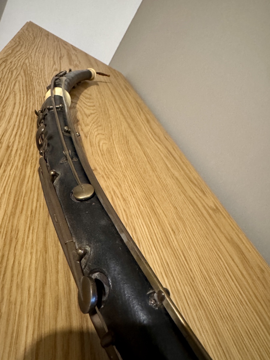 Leather-covered Wooden English Horn-photo-1