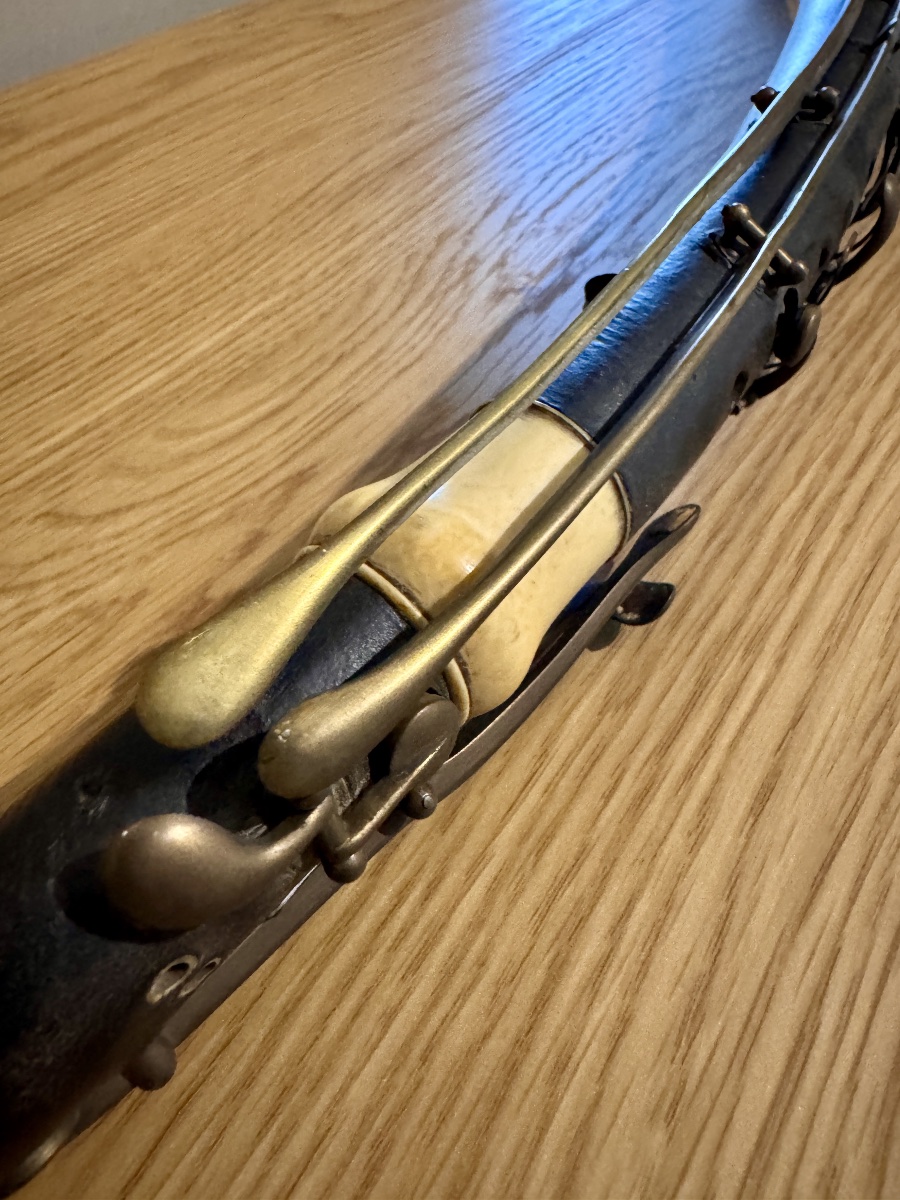 Leather-covered Wooden English Horn-photo-2