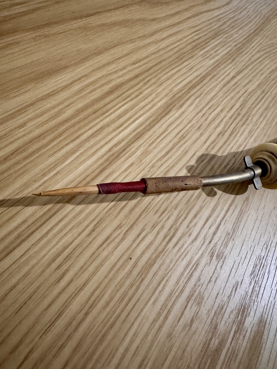 Leather-covered Wooden English Horn-photo-3