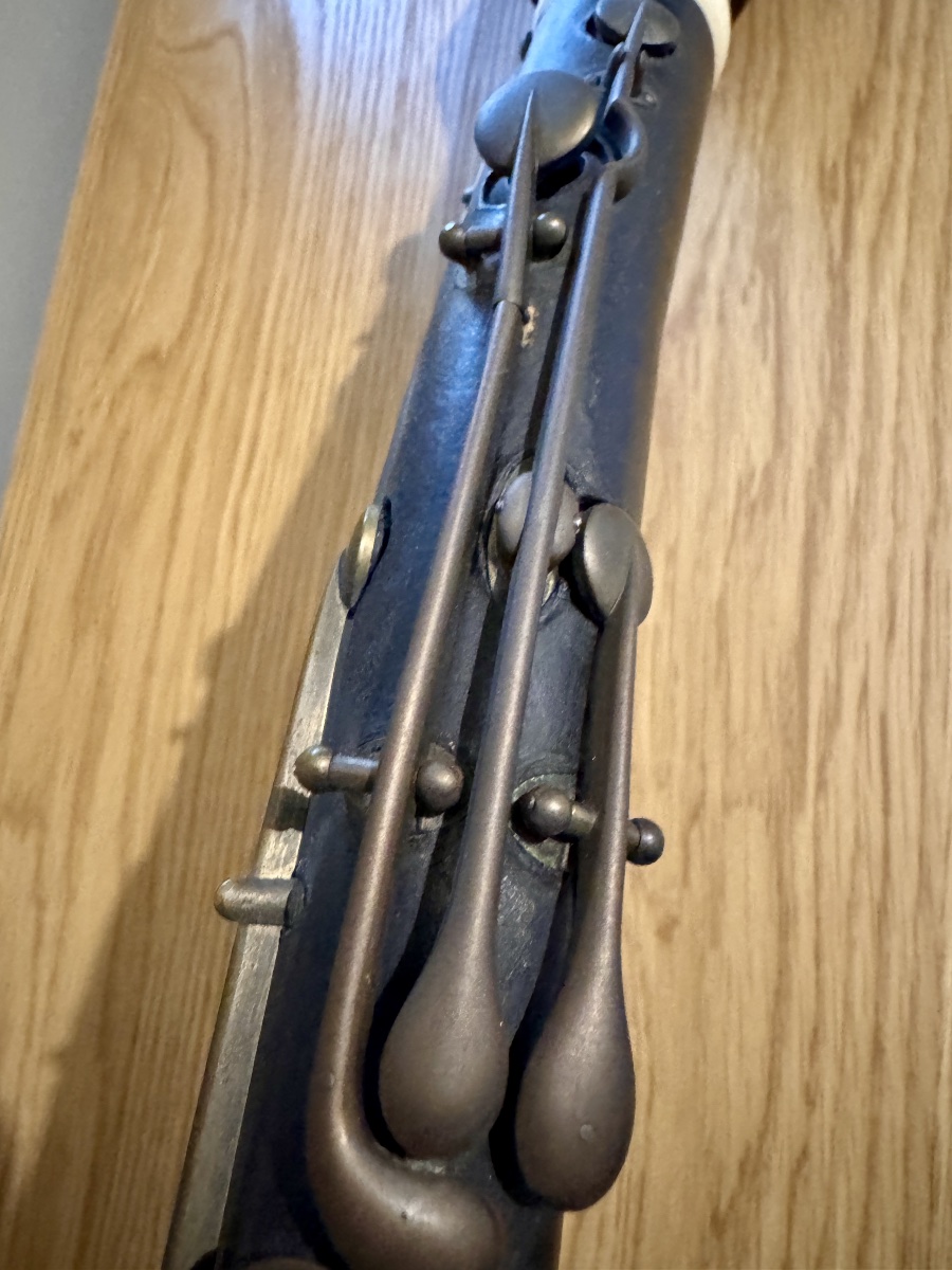 Leather-covered Wooden English Horn-photo-5