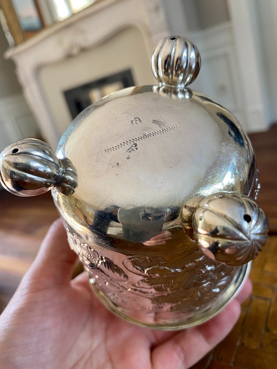 Timbale Couverte En Argent-photo-3