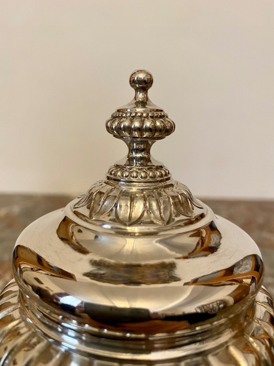 Boite à Thé En Argent Massif - Bruges 1748-1749-photo-4