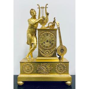 Pendulum In Gilt Bronze