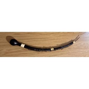 Cor anglais en bois recouvert de cuir