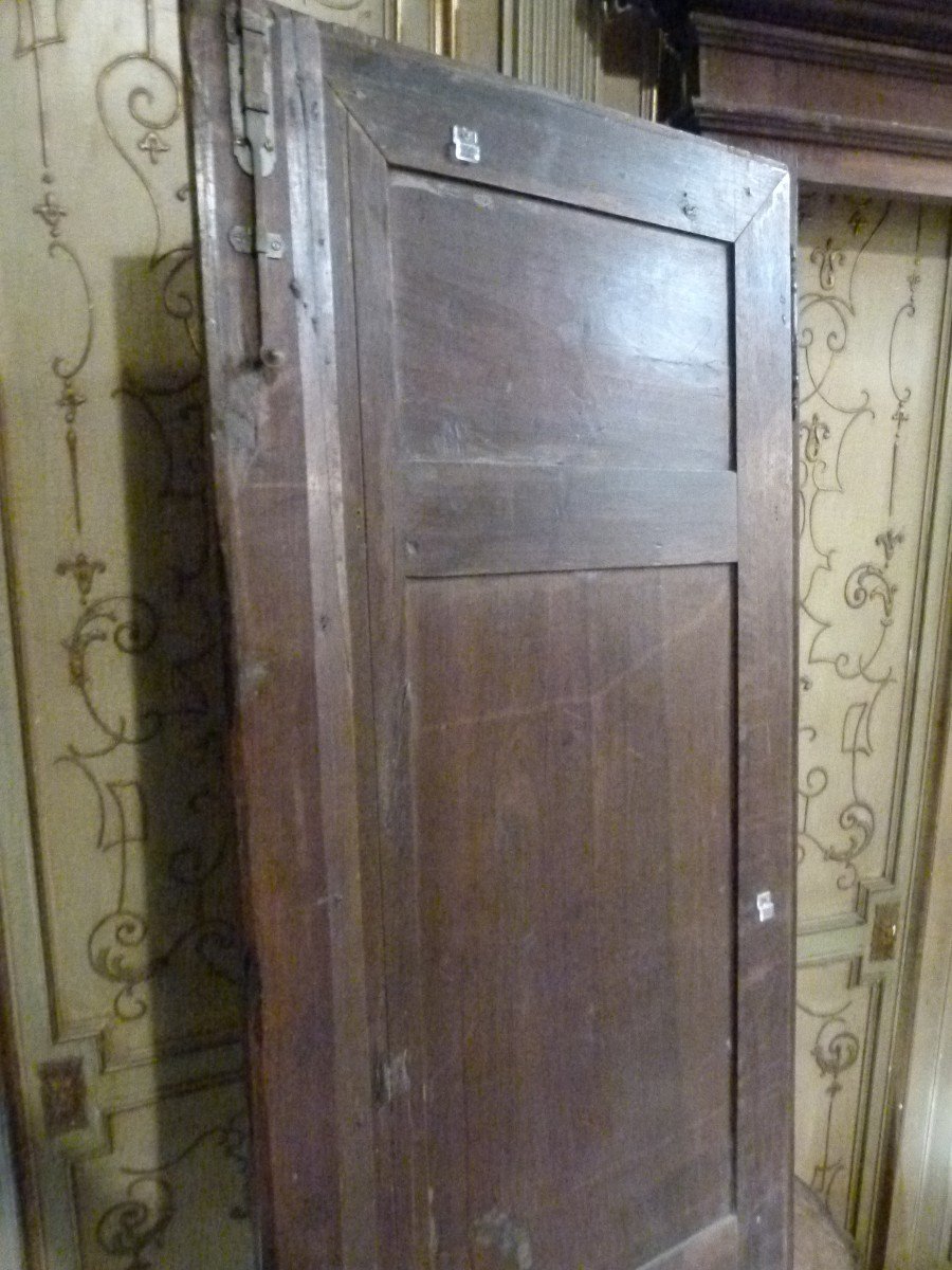 Porte Armoire Double En Noyer XIXème-photo-5