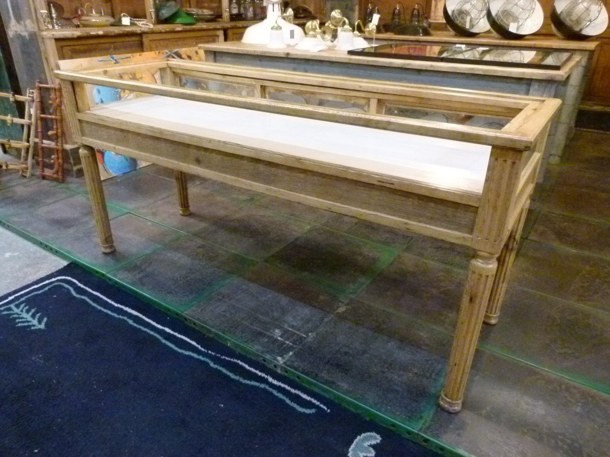 Comptoir En Bois Massif XXème
