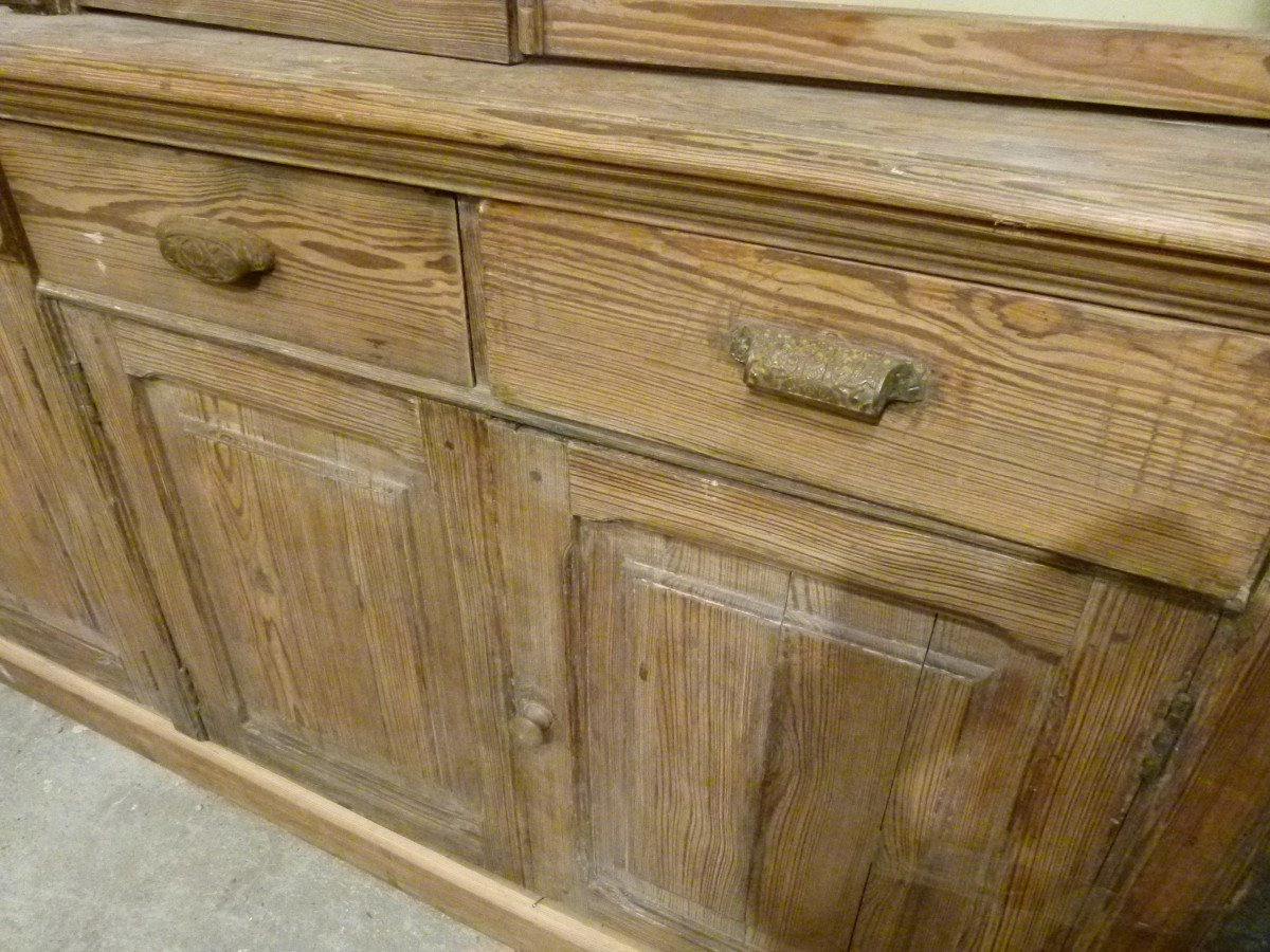 Old Pharmacy Display Case Early 20th Century-photo-2