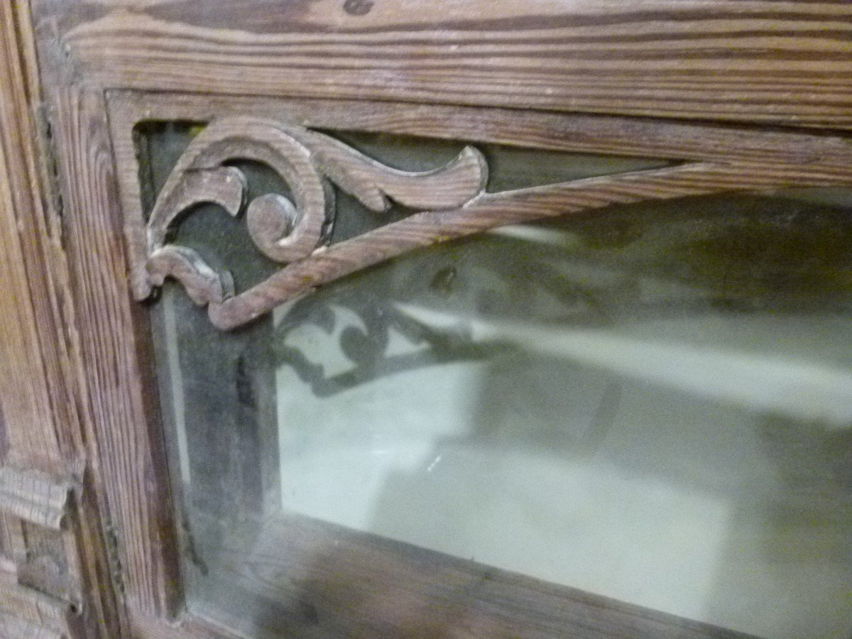 Old Pharmacy Display Case Early 20th Century-photo-3