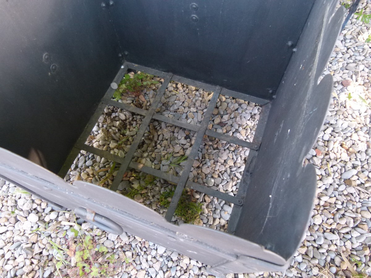 Pair Of Wrought Iron Planters-photo-1