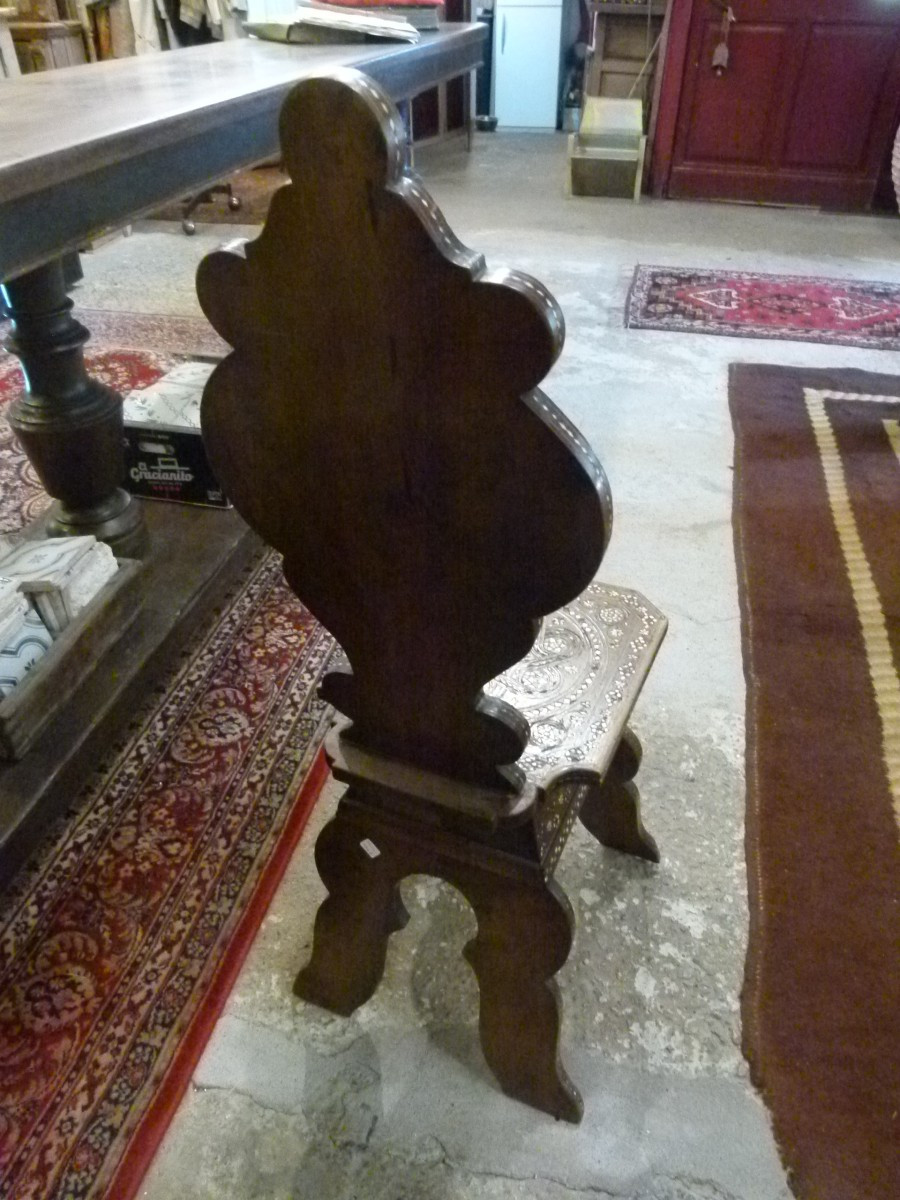 Pair de chaise Fernando Pogliano-photo-1