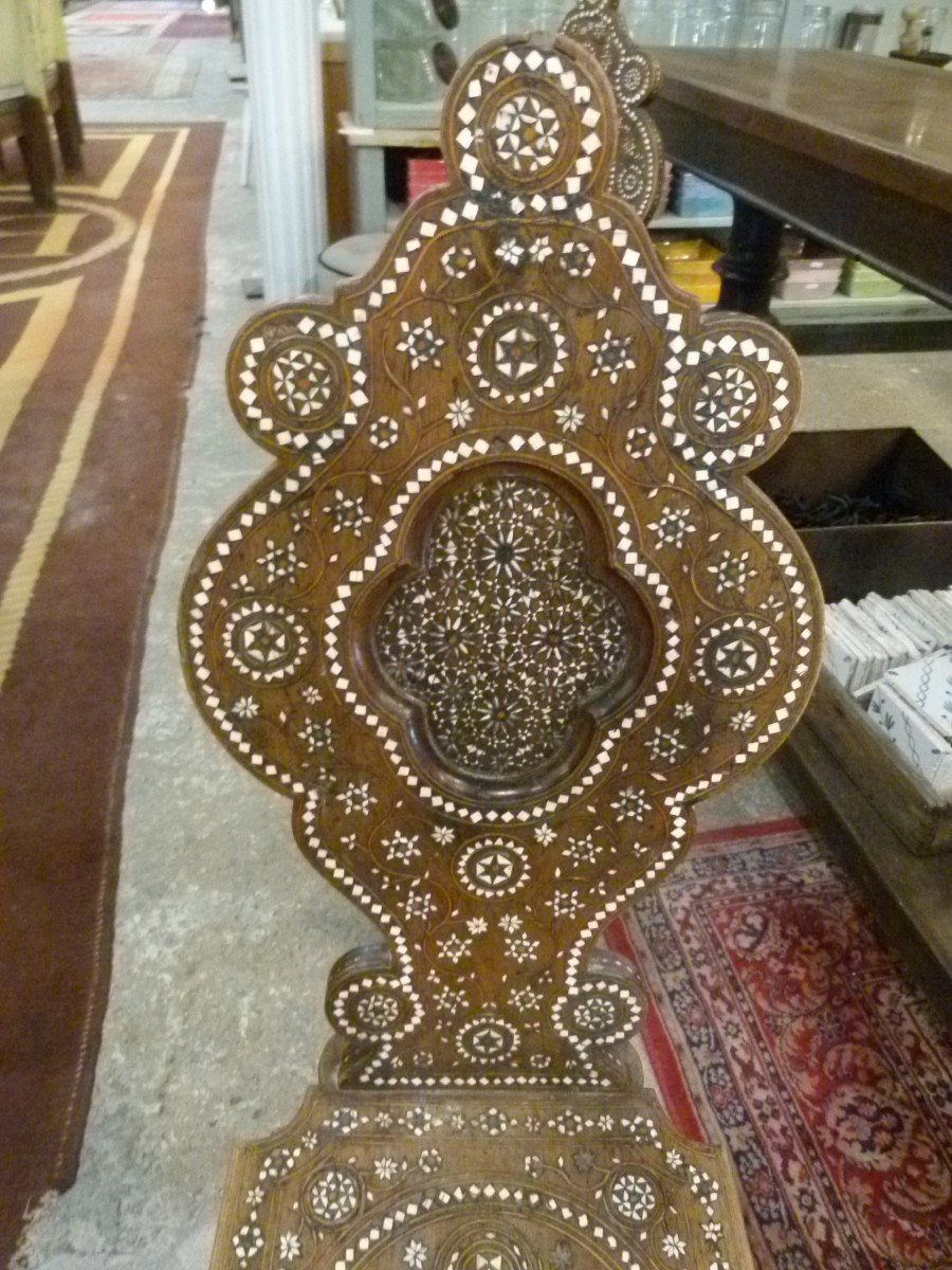 Pair de chaise Fernando Pogliano-photo-2