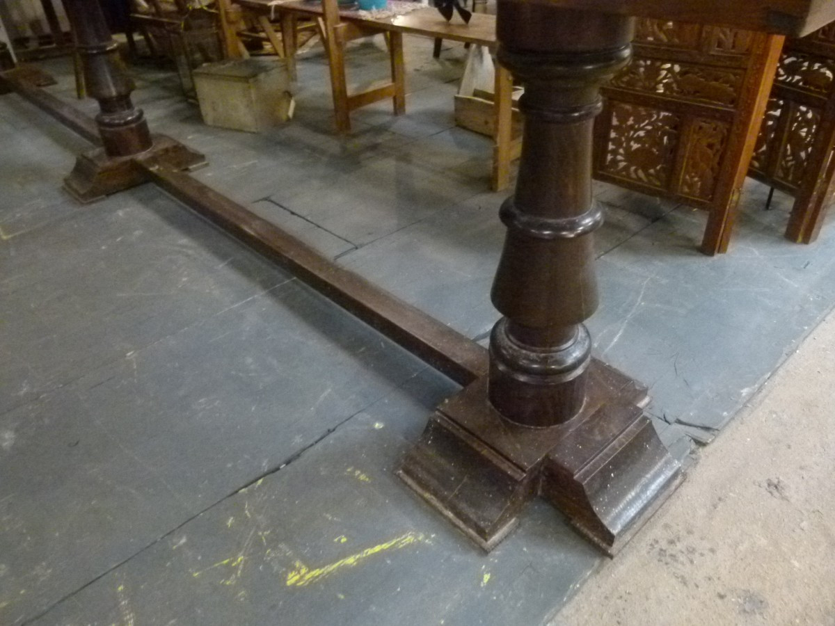 20th Century Drapery Table Counter-photo-1