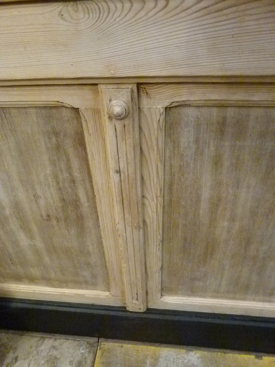 Comptoir en bois massif 20ème-photo-4