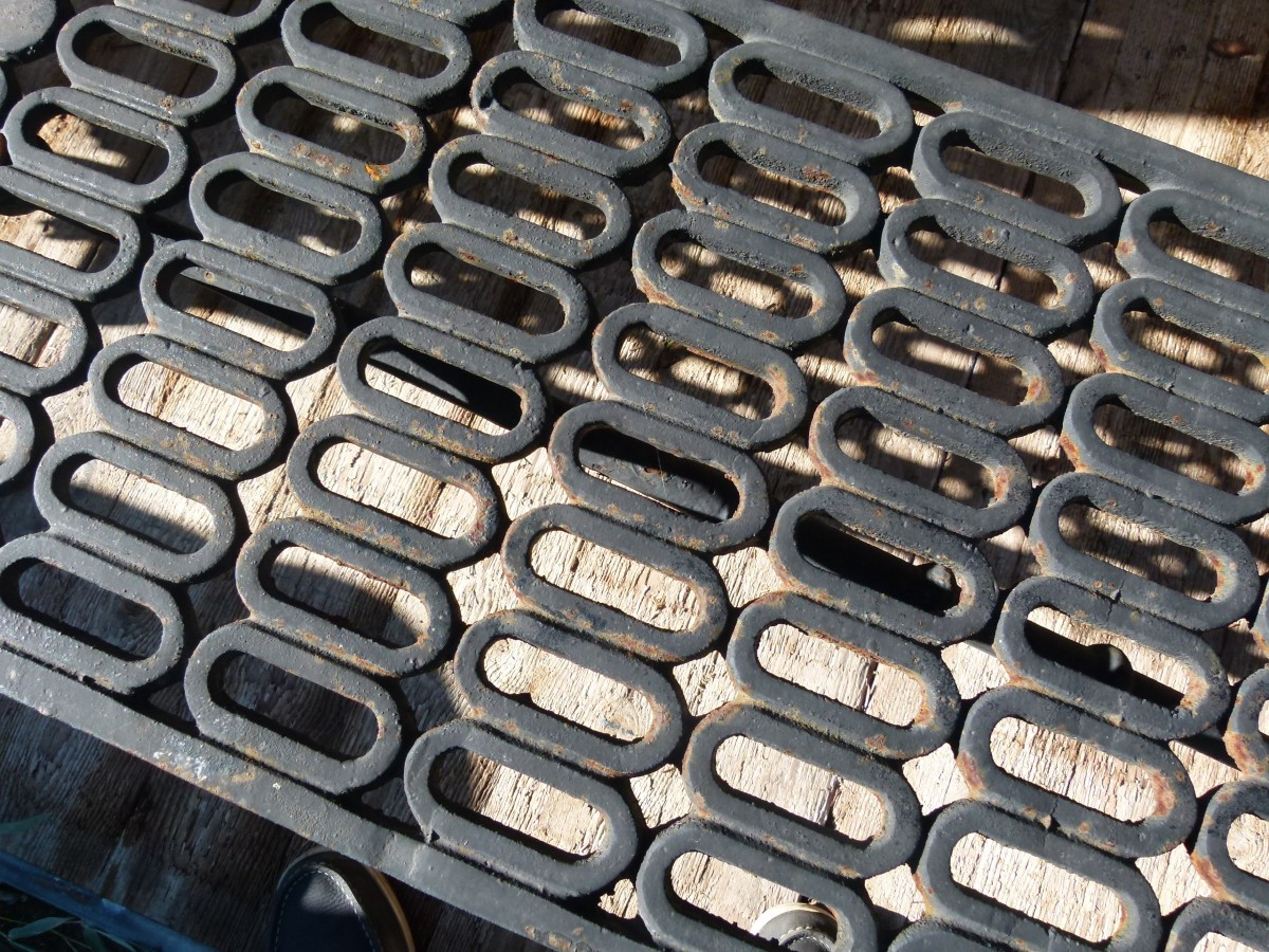 20th Century Cast Iron Bench-photo-3