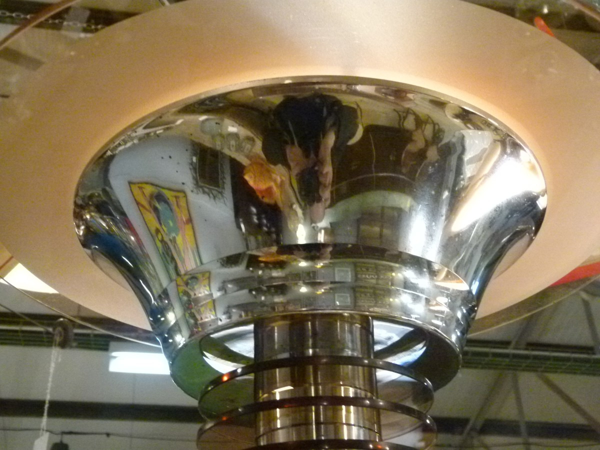 Art Deco Chandelier From The Petitot Workshops-photo-1