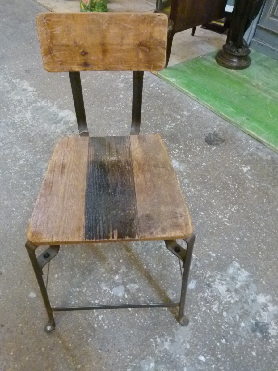 Set Of Industrial Chairs-photo-3